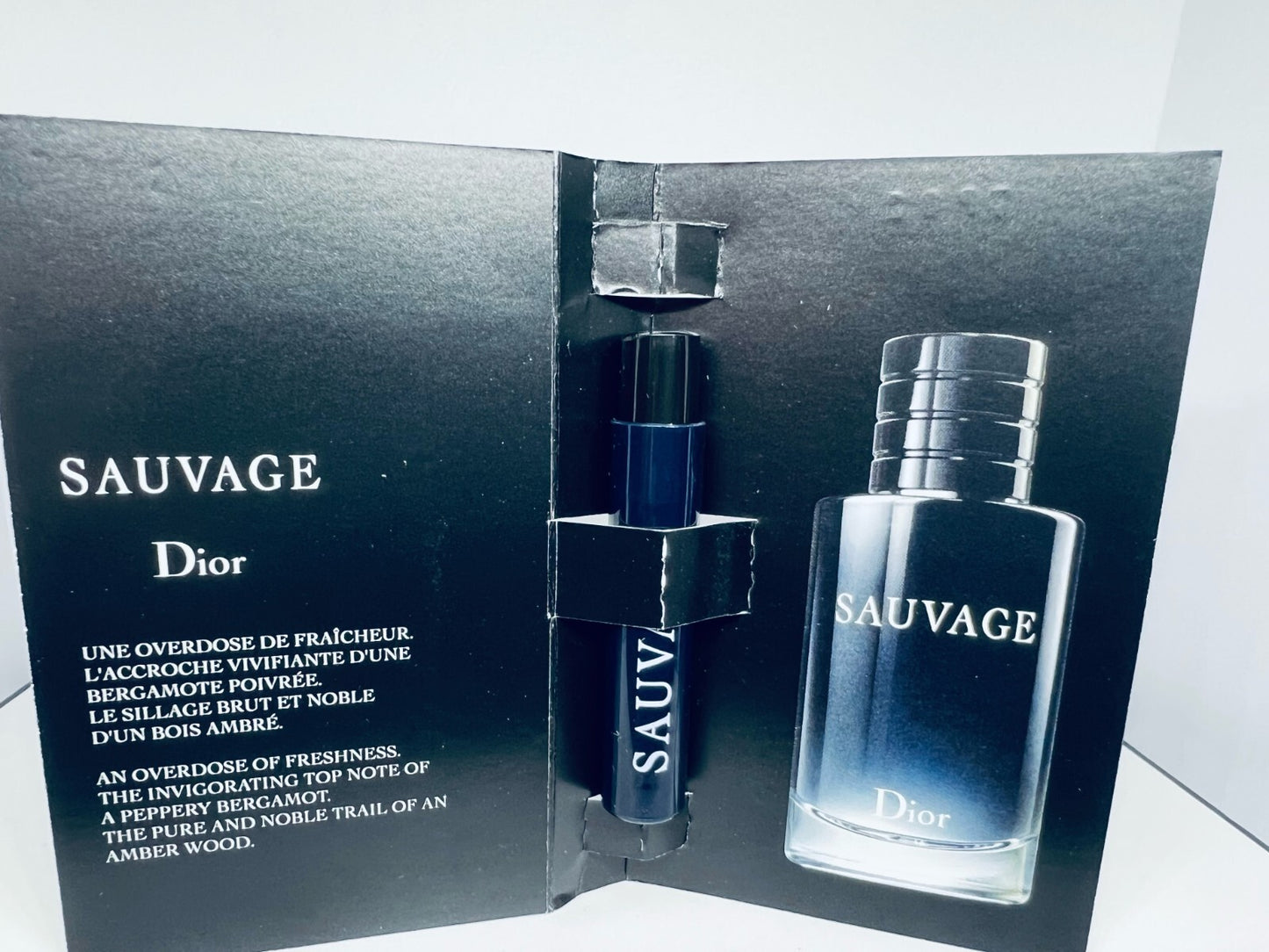 Dior Sauvage Perfume Collection Sample Spray Vials 5pc Set