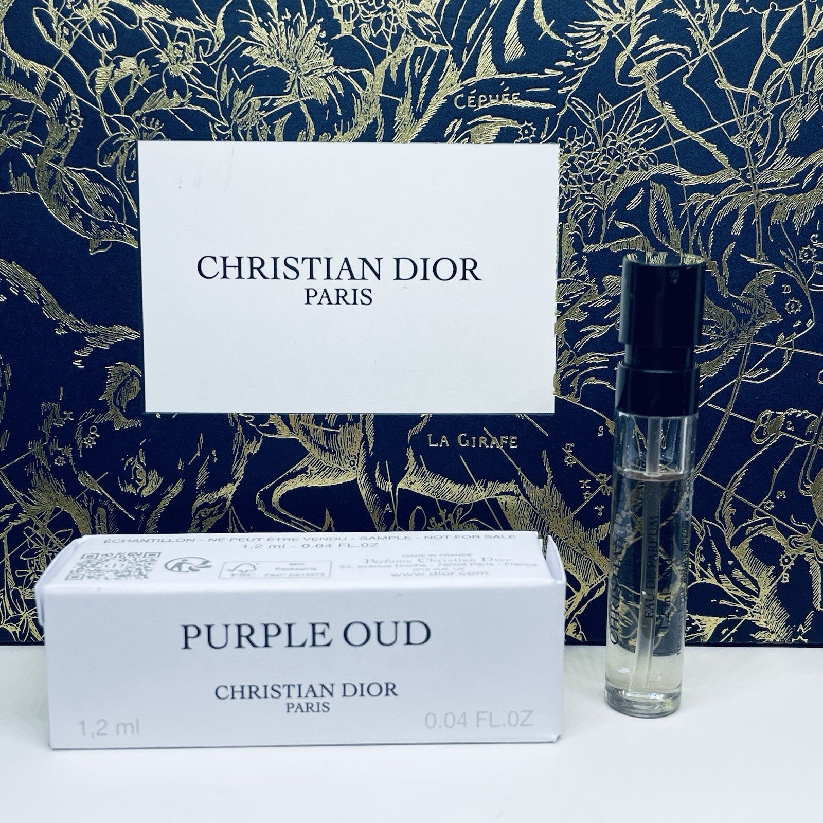 Christian Dior PURPLE OUD Eau de Parfum Sample Spray 1.2ml/0.04oz