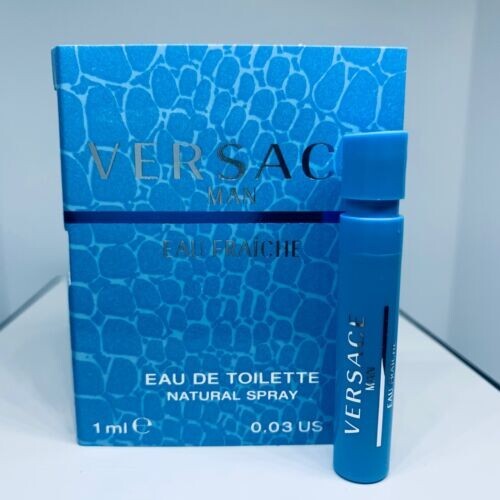 Versace Perfume Collection For Men Sample Spray Vials 8Pc Set