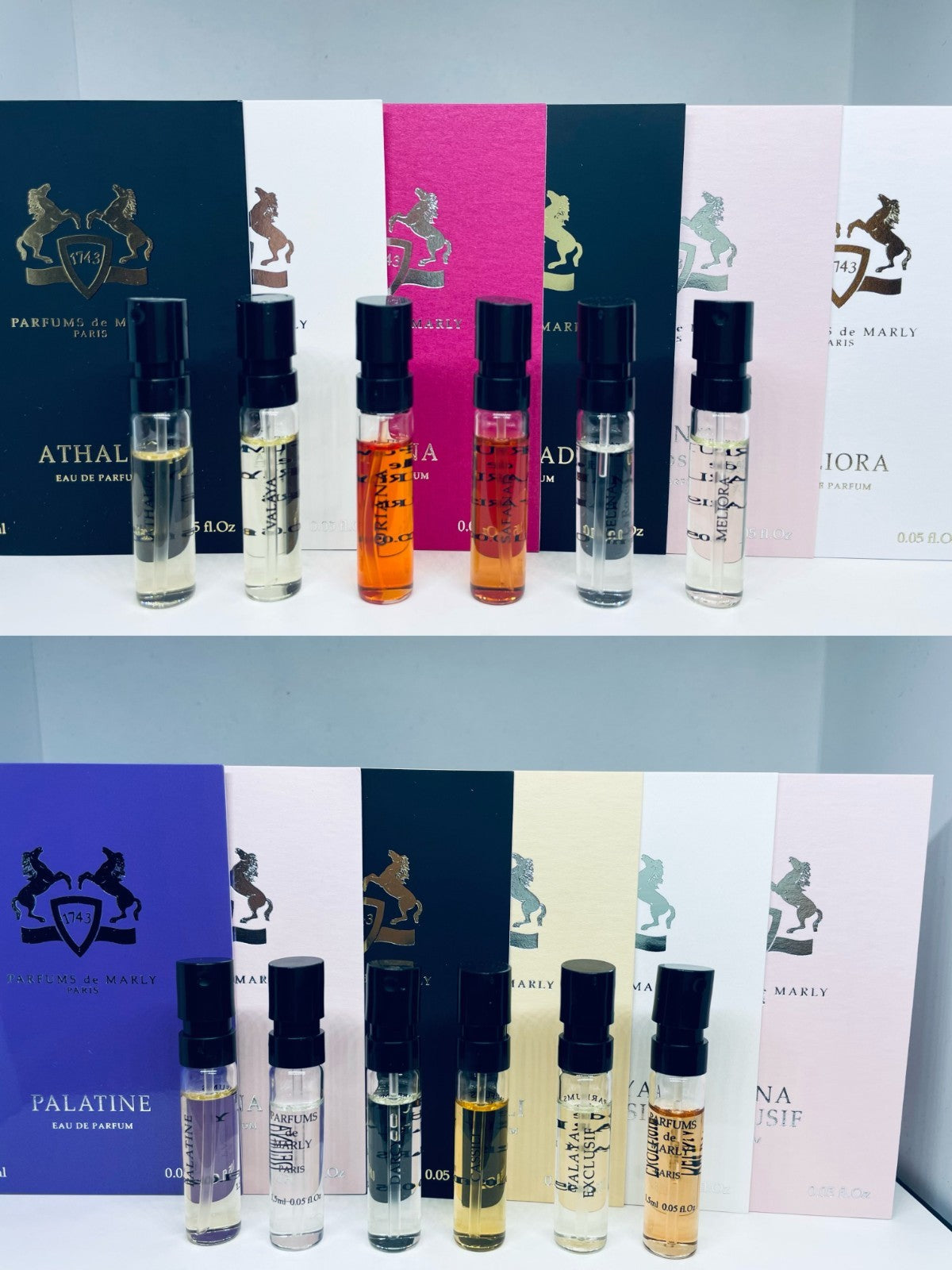 Parfums De Marly Women Collection Sample Spray Vials 12pc Set