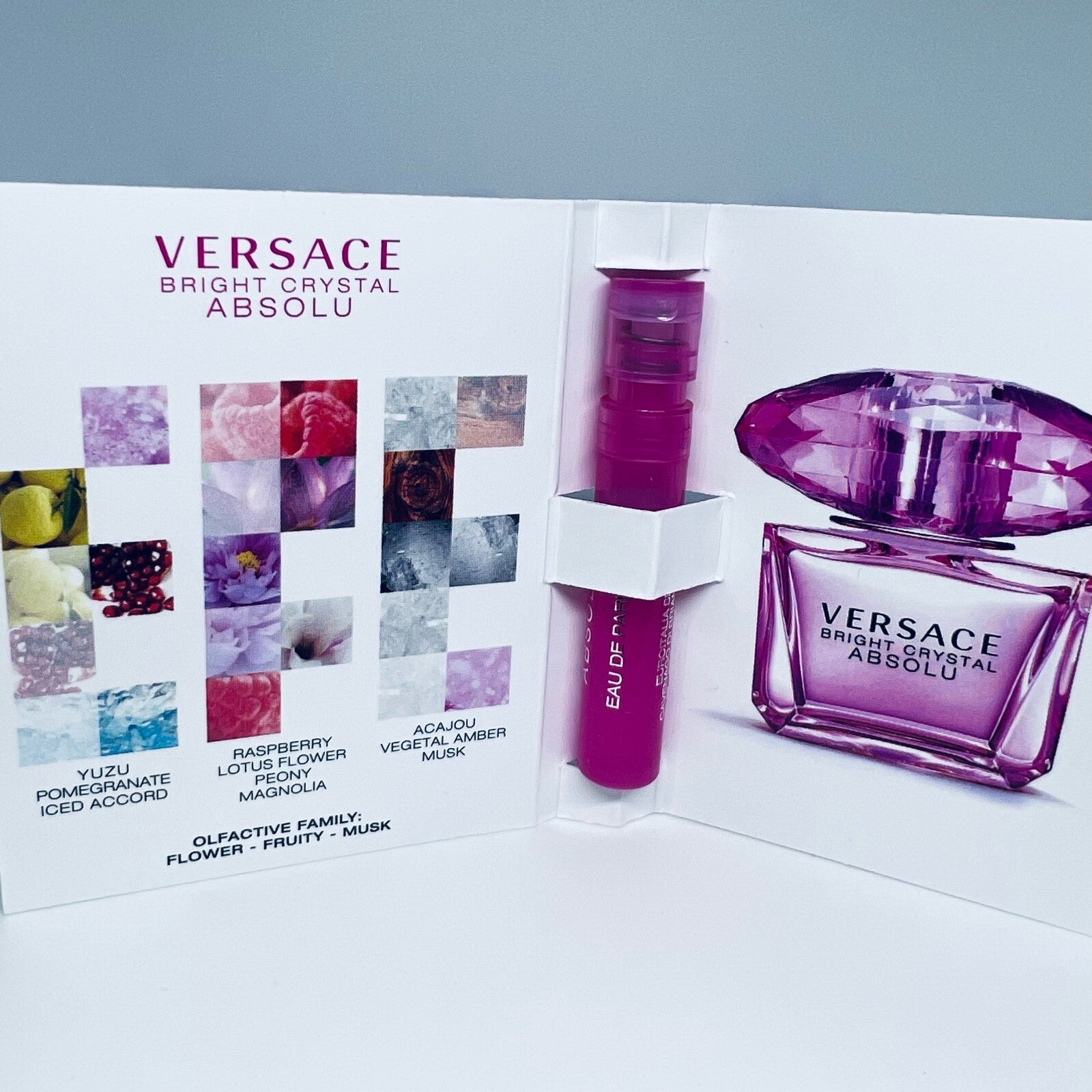 Versace Women Perfume Collection Sample Spray Vials 10Pc Set