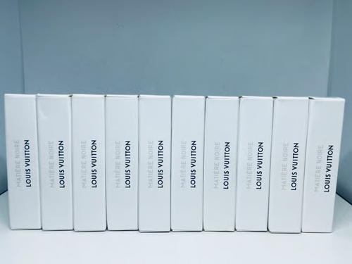 10 Pack Louis Vuitton Matiere Noire Eau De Parfum Sample Spray 2ml