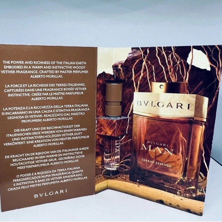 Bvlgari Man Terrae Essenc Eau de Parfum Sample Spray 1.5ml