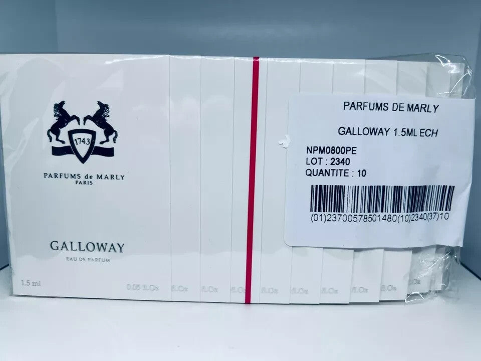 Parfums de Marly Galloway Eau de Parfum x 10 Sample Spray 1.5ml