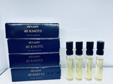 40 Knots By Xerjoff EDP 2ml/0.06oz x 4 Perfume Sample Spray