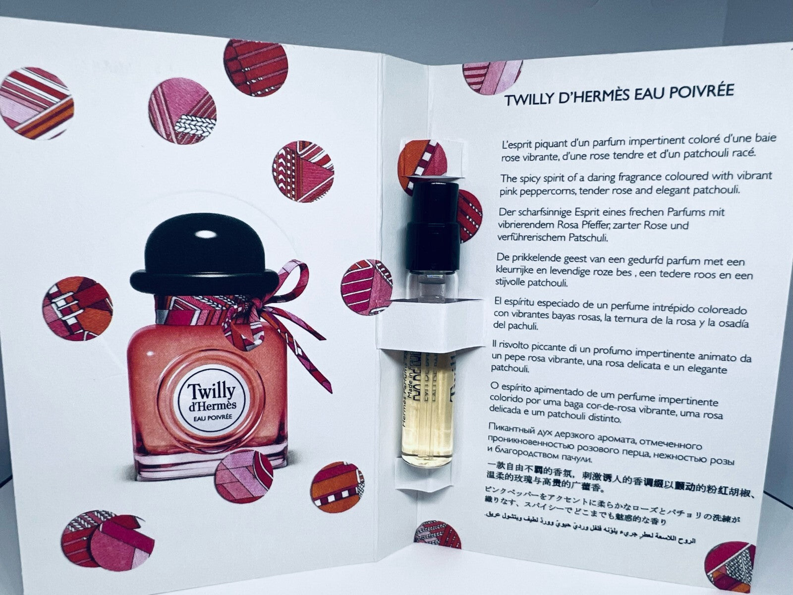 Hermes Twilly d'Hermes Perfume Collection For Women Sample 4pc Set
