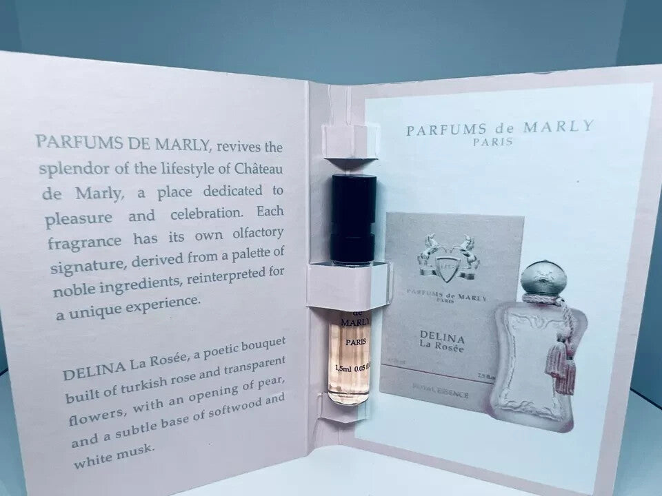Parfums De Marly DELINA Discovery Sample Set 1.5ml / 0.05oz New
