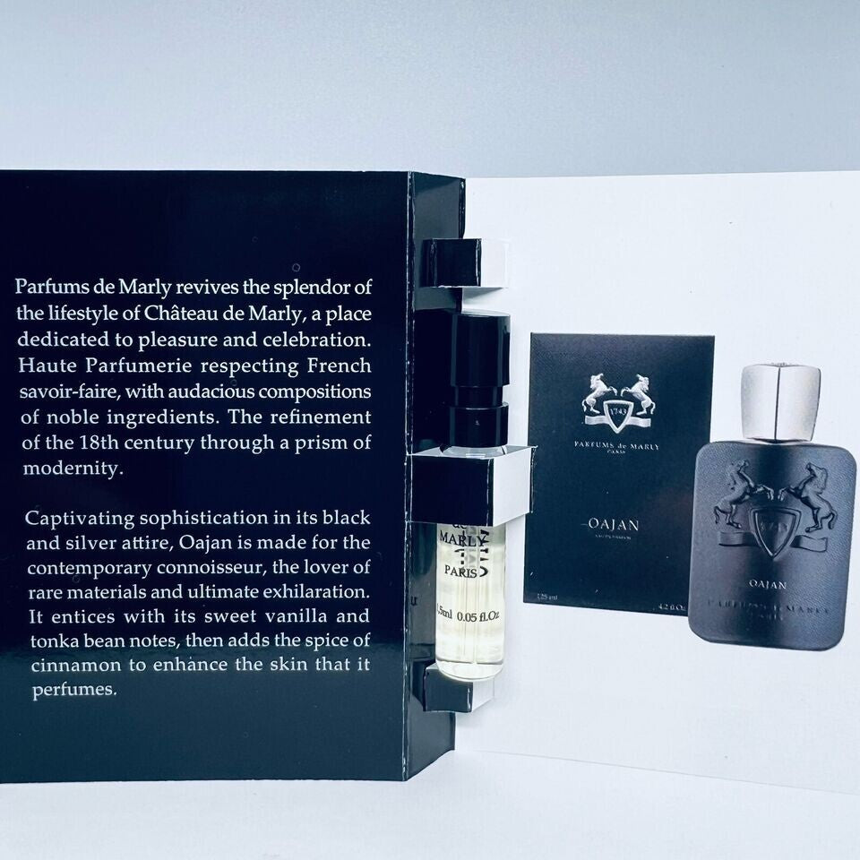 Parfums De Marly Cologne Collection For Men Sample Vials Spray 16pc Set