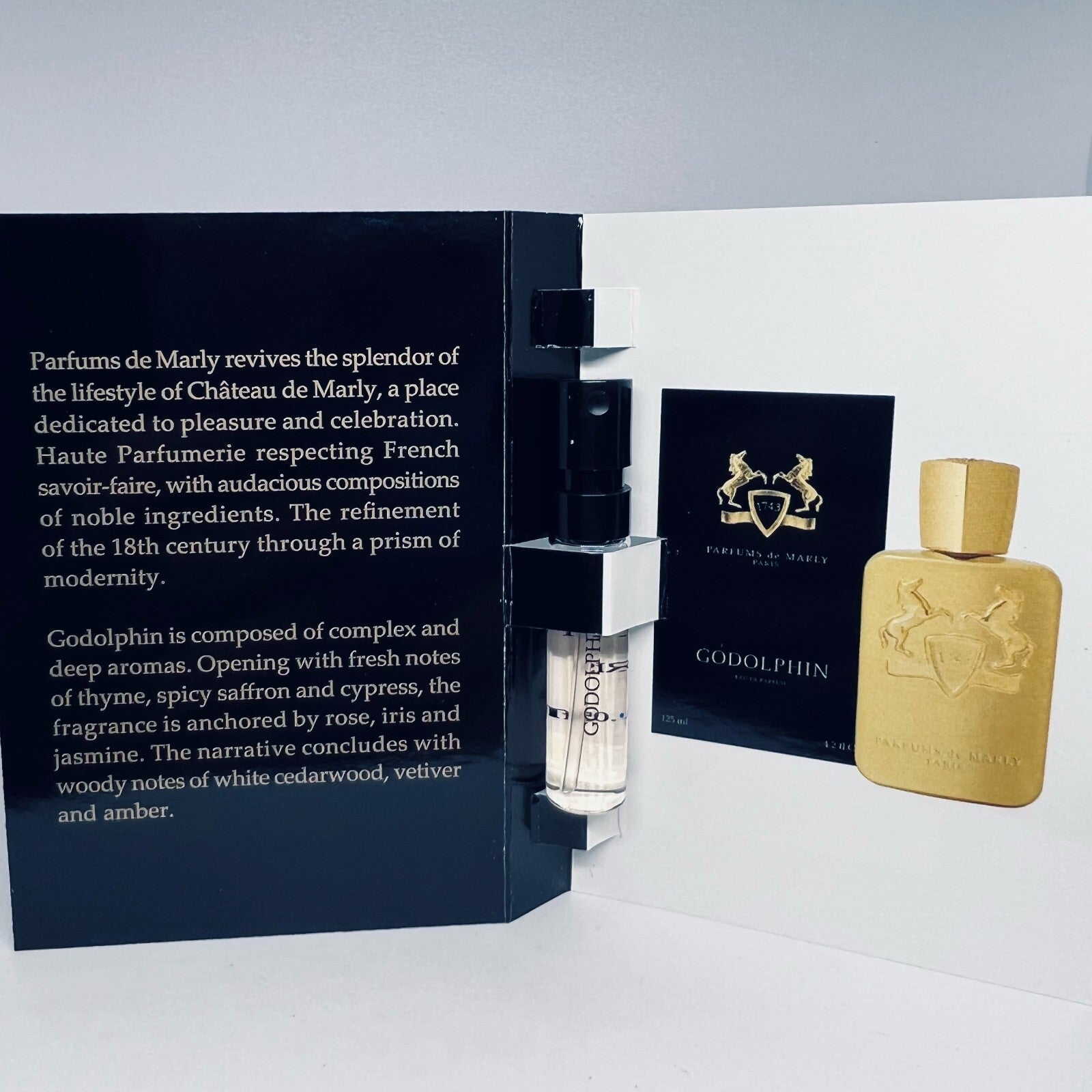 Parfums De Marly Godolphin Eau de Parfum x 10 Sample Spray 1.5ml