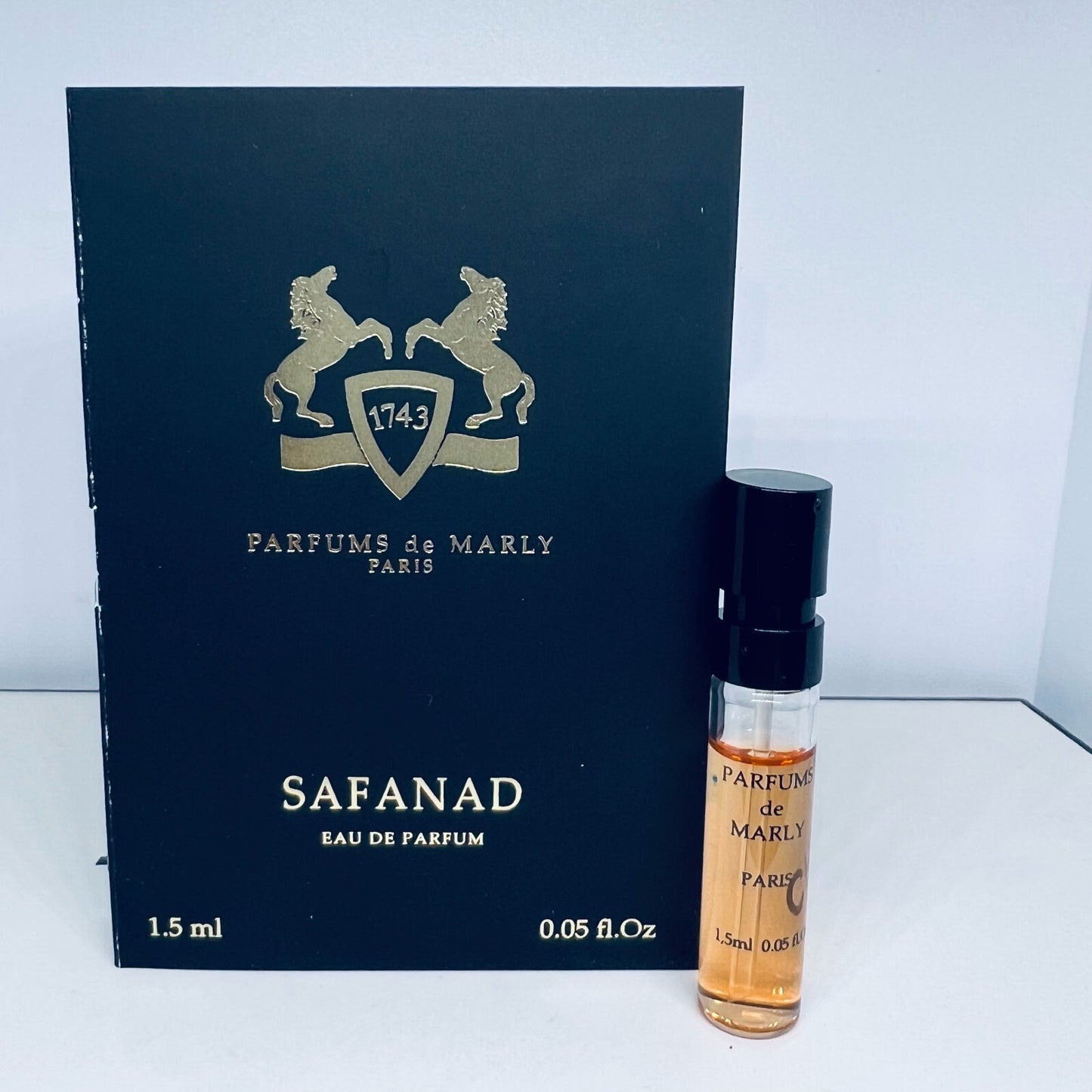 Parfums De Marly Safanad EDP Official Carded Sample Spray 0.05oz / 1.5ml