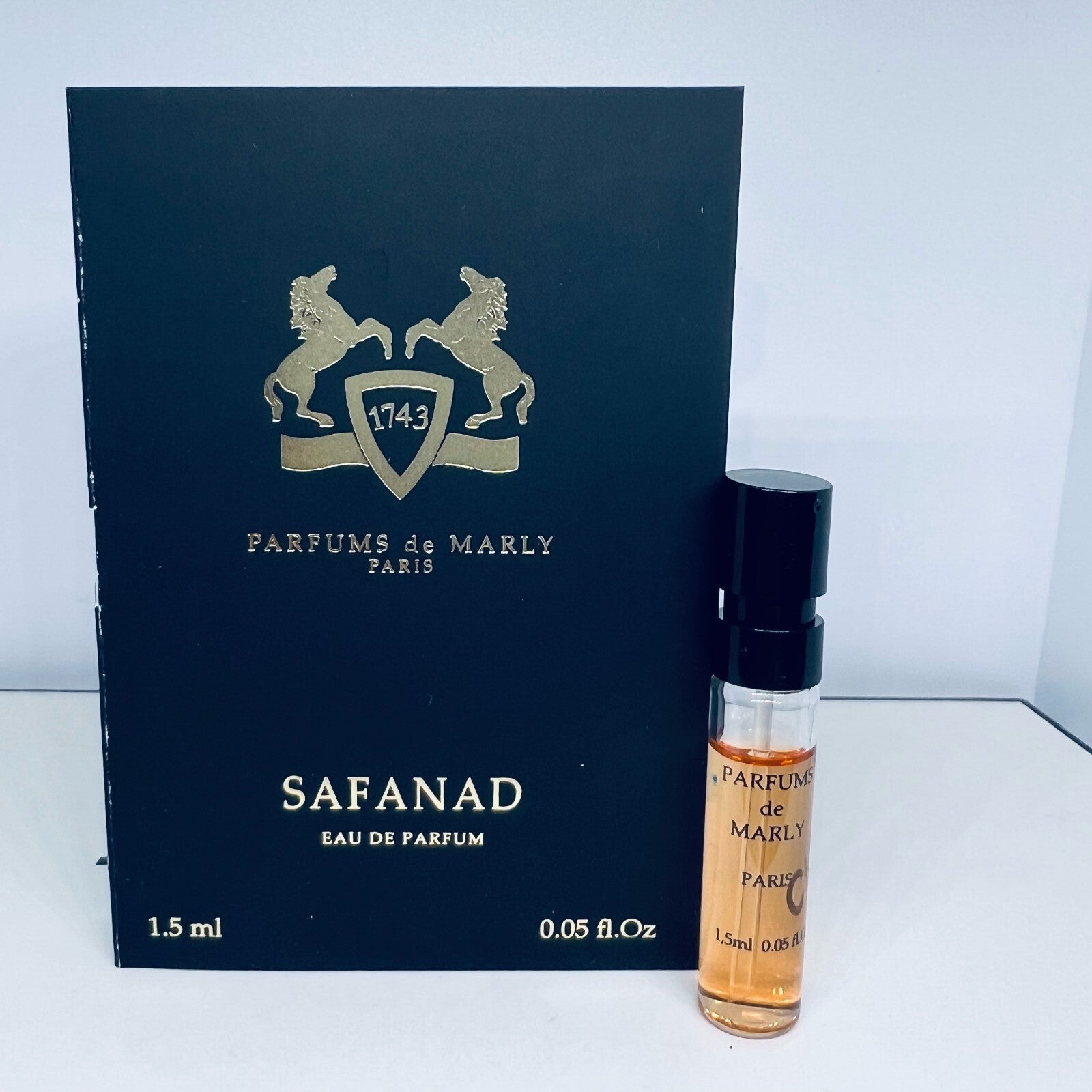 Parfums De Marly Safanad EDP Official Carded Sample Spray 0.05oz / 1.5ml