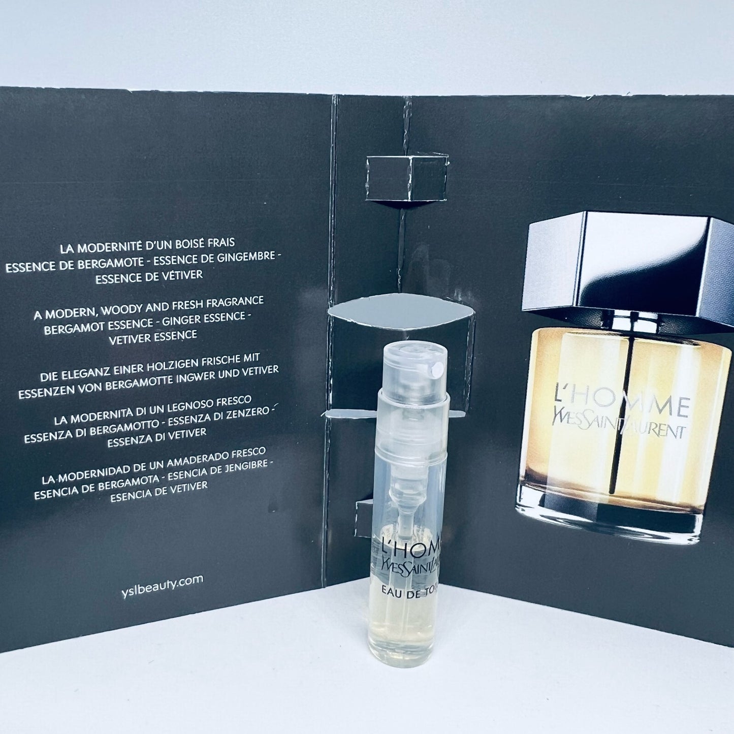 Yves Saint Laurent Cologne Collection Sample Spray Vials 1.2ml / 0.04oz 10pc Set