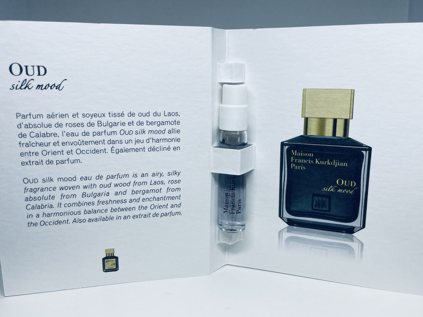 Maison Francis Kurkdjian Oud Perfume Discover Collection Sample Spray 6pc Set