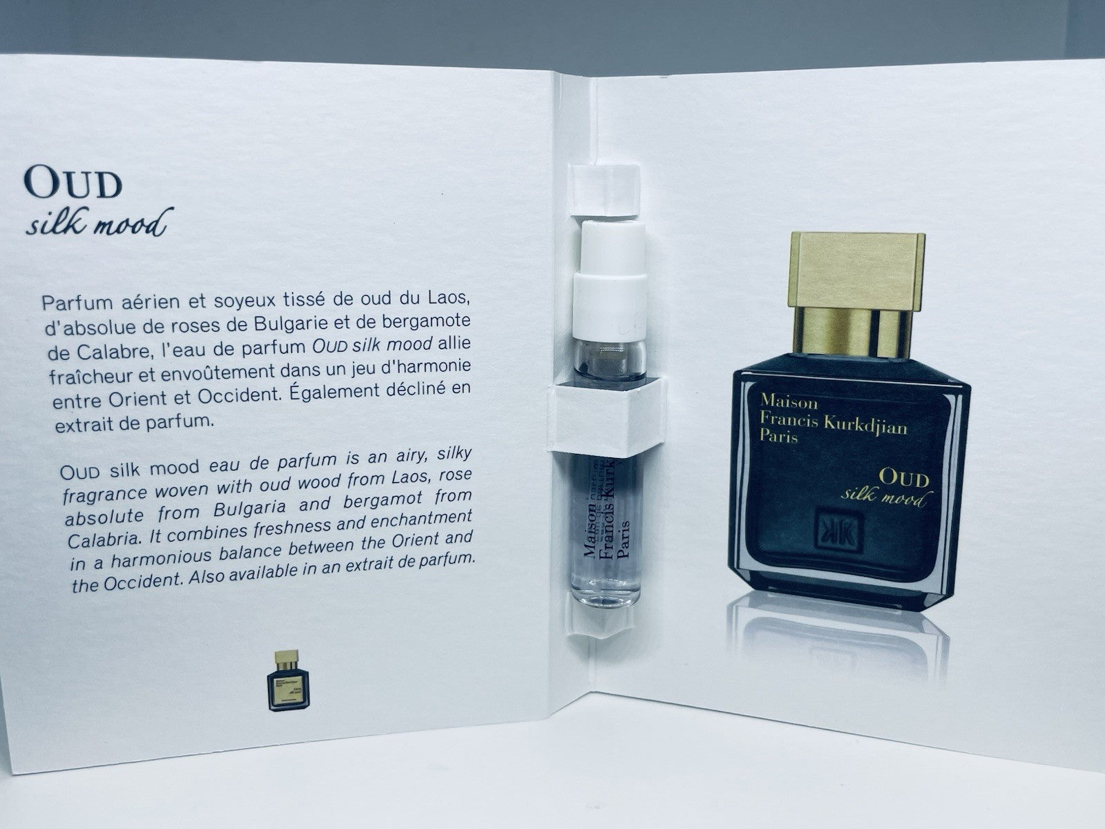 Maison Francis Kurkdjian Oud Perfume Discover Collection Sample Spray 6pc Set
