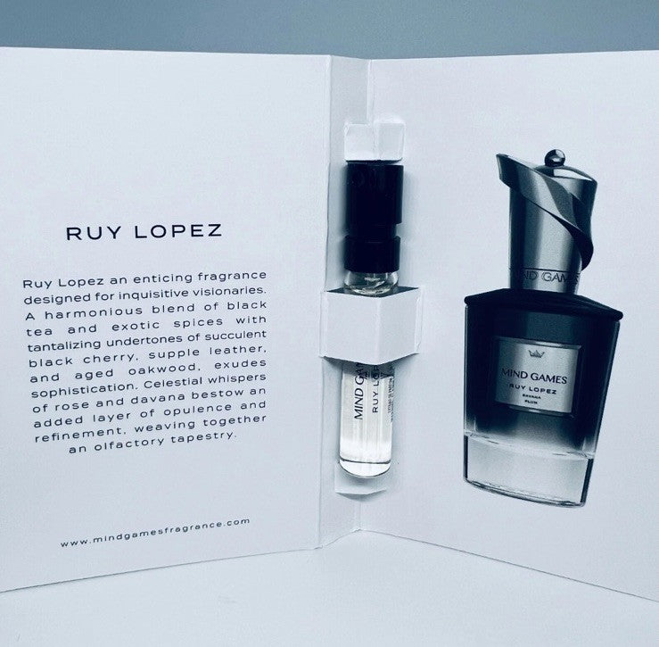Mind Games Ruy Lopez Extrait De Parfum Sample Spray 0.06 oz/2ml