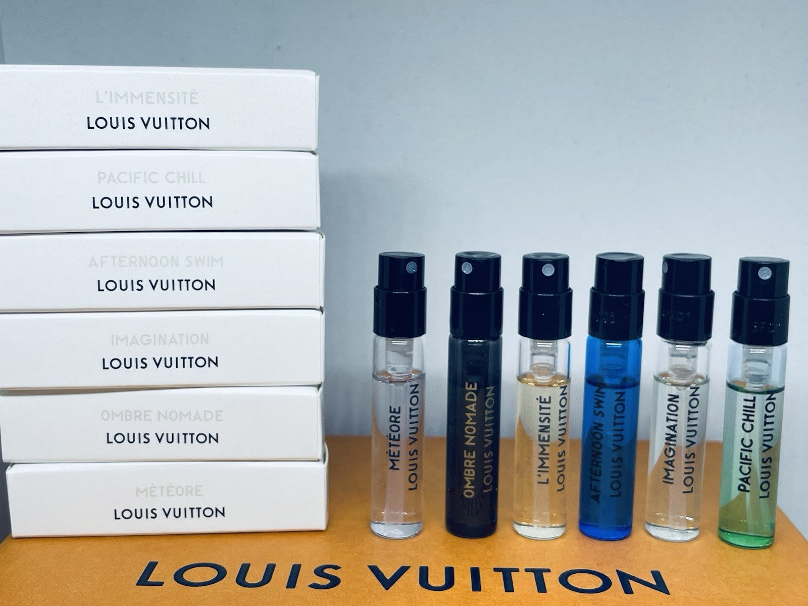 Louis Vuitton Most Popular Men Fragrance Sample Spray 6Pc Set 2ml/0.06oz