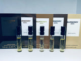 Burberry Hero Cologne Collection Sample Spray Via 5pc Set 1.5ml