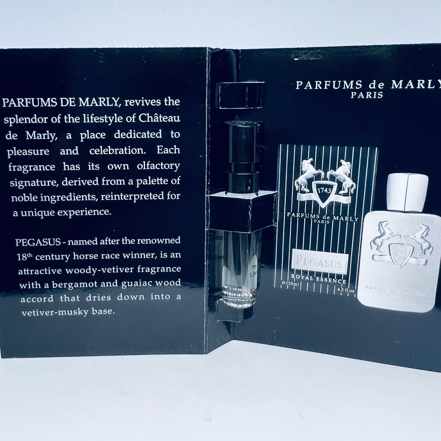 Pegasus By Parfums De Marly EDP Sample Vials Spray 0.05oz/1.5ml