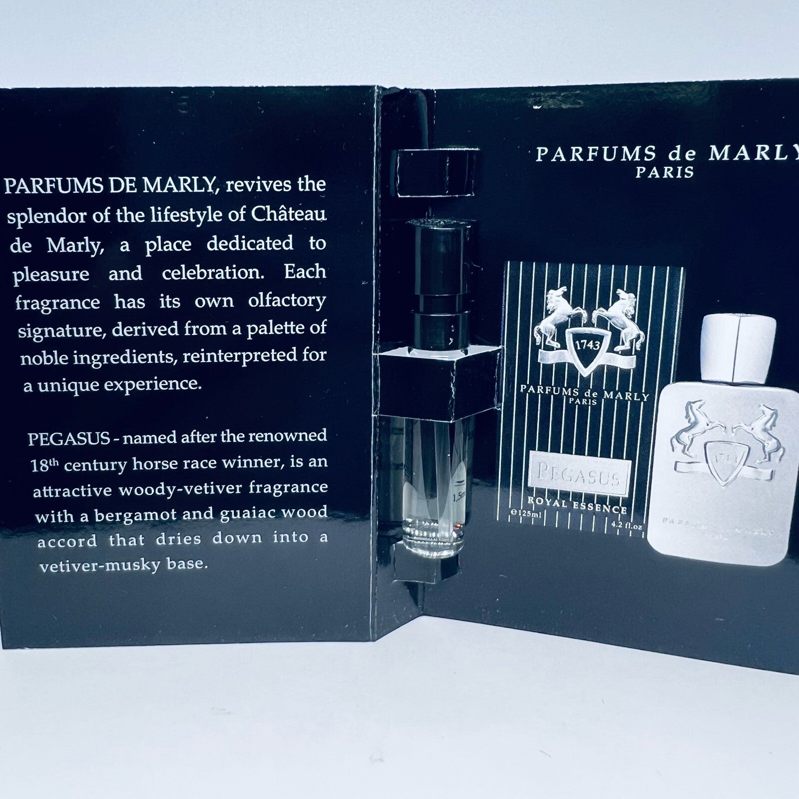 Pegasus By Parfums De Marly EDP Sample Vials Spray 0.05oz/1.5ml