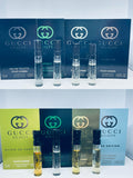 Gucci Men Cologne Collection Sample Spray Vials 8Pc Set