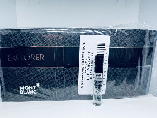 12 Montblanc Explorer Eau de Parfum For Men Sample Spray 2ml / 0.06oz