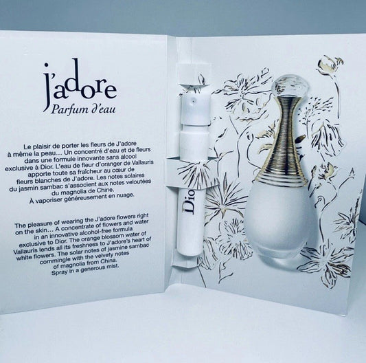 Dior J'adore Parfum d'Eau Sample Spray 1ml