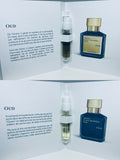 Maison Francis Kurkdjian Oud EDP & Oud Extrait de Parfum Samples Set 2ml
