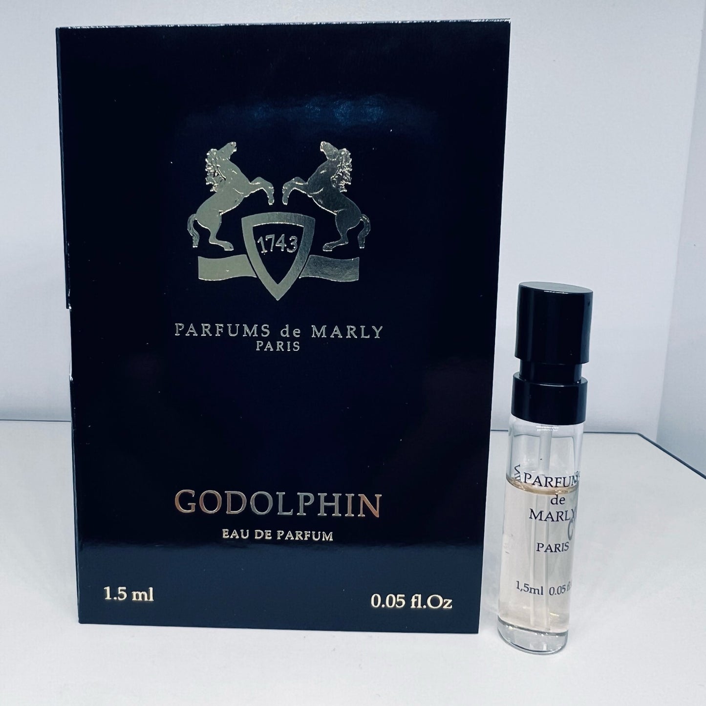 Parfums De Marly Godolphin EDP Official Carded Sample Spray 0.05oz / 1.5ml