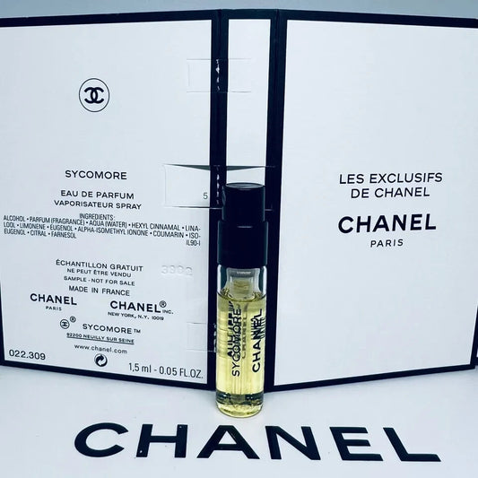 Chanel Les Exclusifs Sycomore Eau De Parfum Sample Spray 1.5ml / 0.05fl.oz