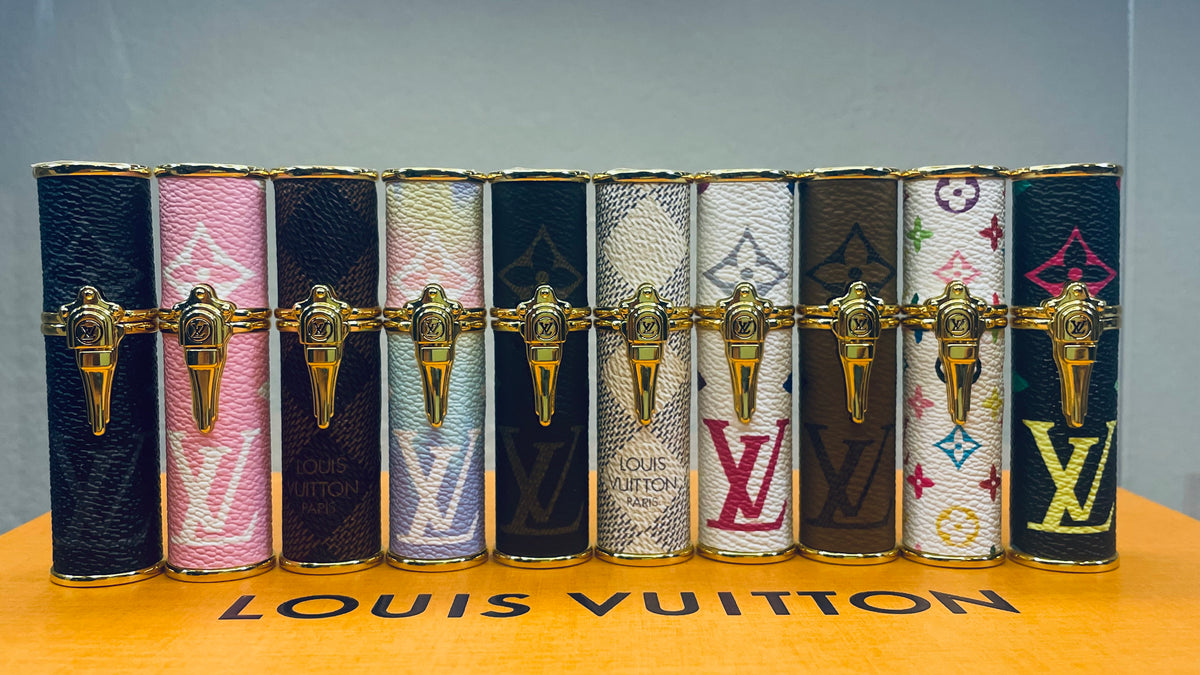 Luxury Leather Perfume Atomizer Travel Refillable 5ml