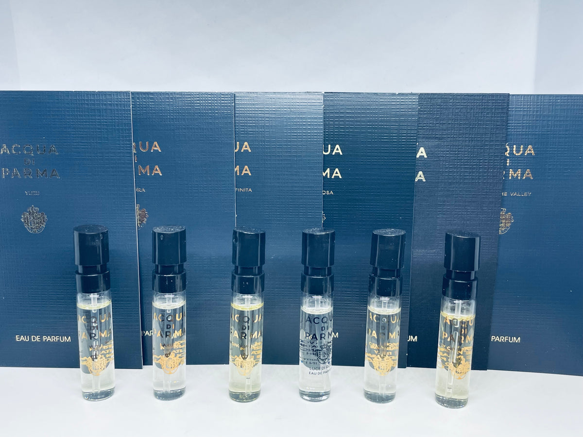 Acqua di Parma Women Perfume Collection Sample Spray 6pc Set